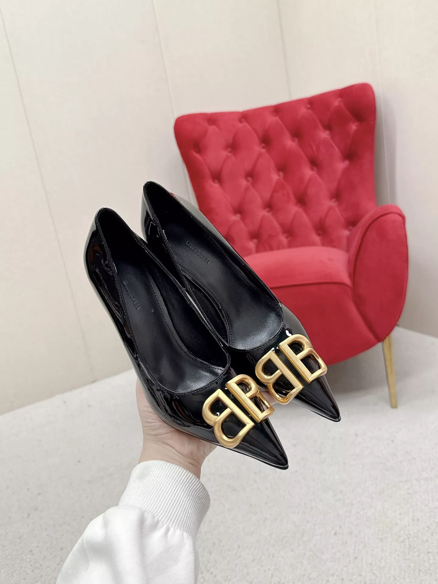 Balenciaga High-Heeled Shoes For Women EyeCatching 3084