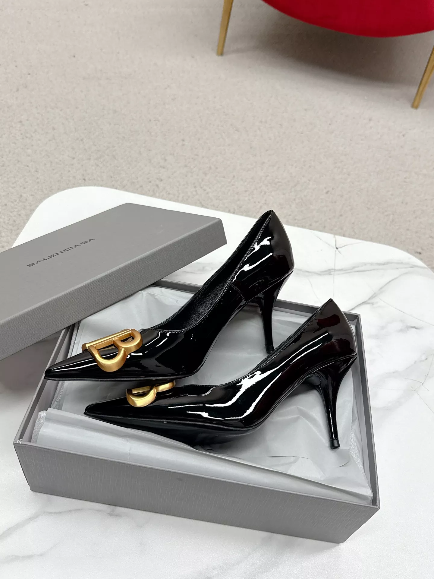 Balenciaga High-Heeled Shoes For Women EyeCatching 3084