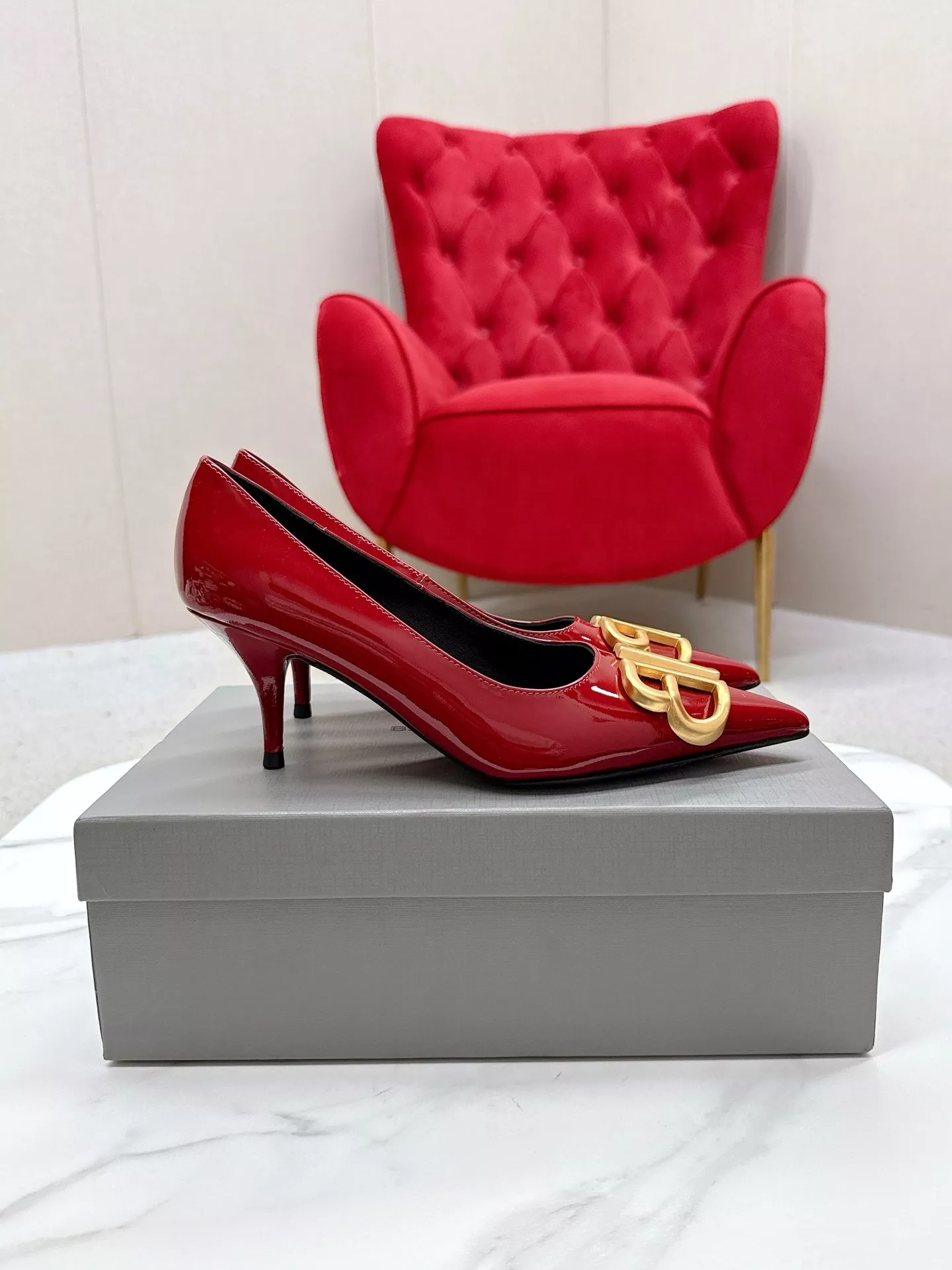 Balenciaga High-Heeled Shoes For Women Lightweight 9004