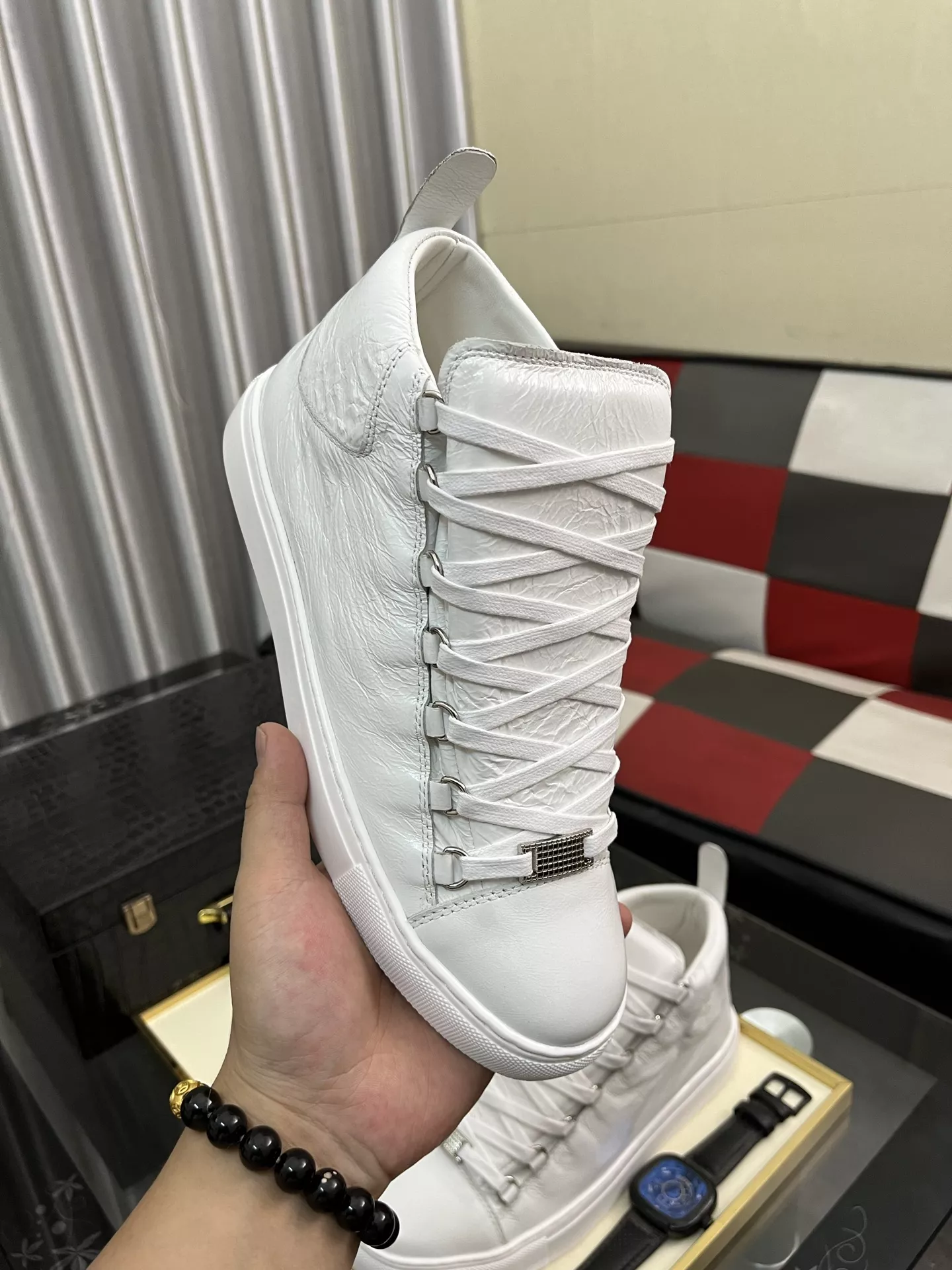 Balenciaga High Tops Shoes For Men Sleek 2987