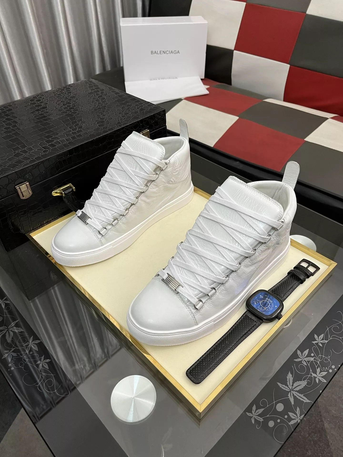 Balenciaga High Tops Shoes For Men Sleek 2987