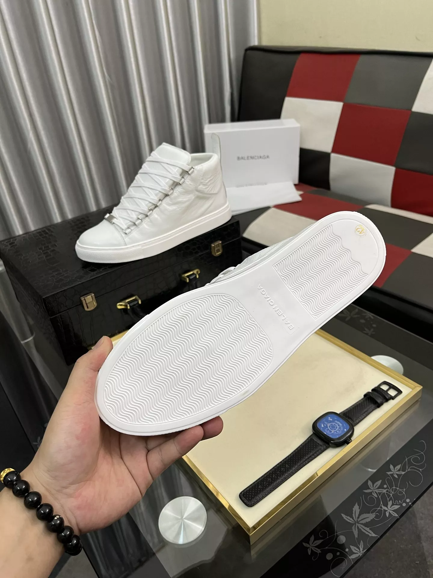 Balenciaga High Tops Shoes For Men Sleek 2987