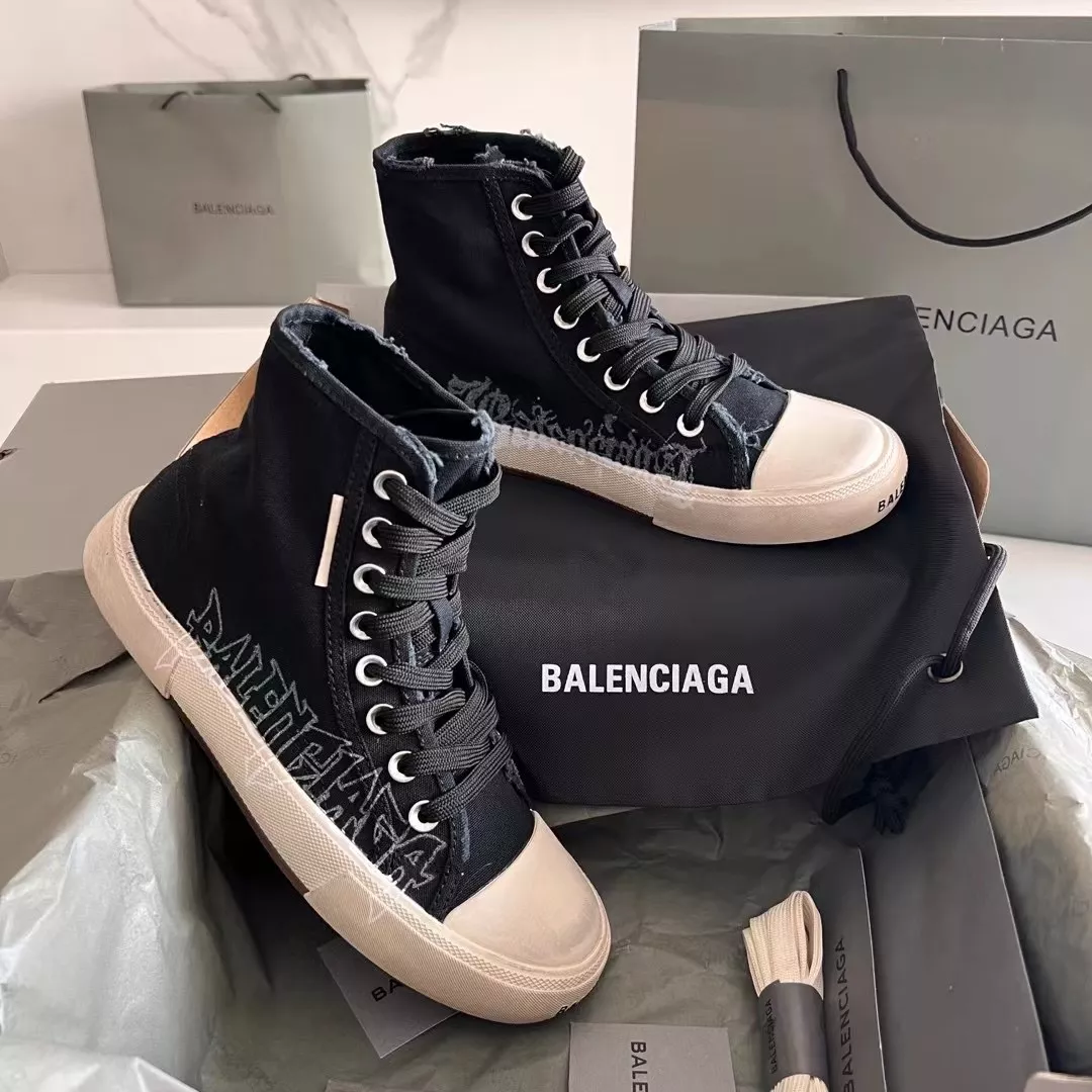 Balenciaga High Tops Shoes For Men Stylish 9283