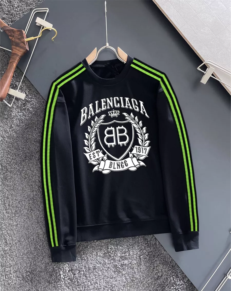 Balenciaga Hoodies Long Sleeved For Men Cozy 9998