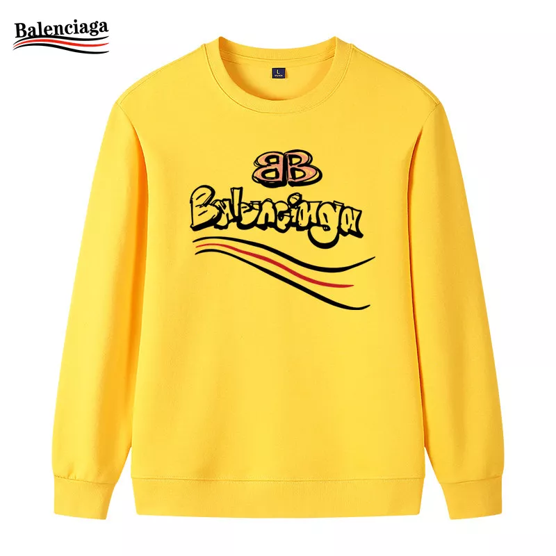 Balenciaga Hoodies Long Sleeved For Men Durable 4493