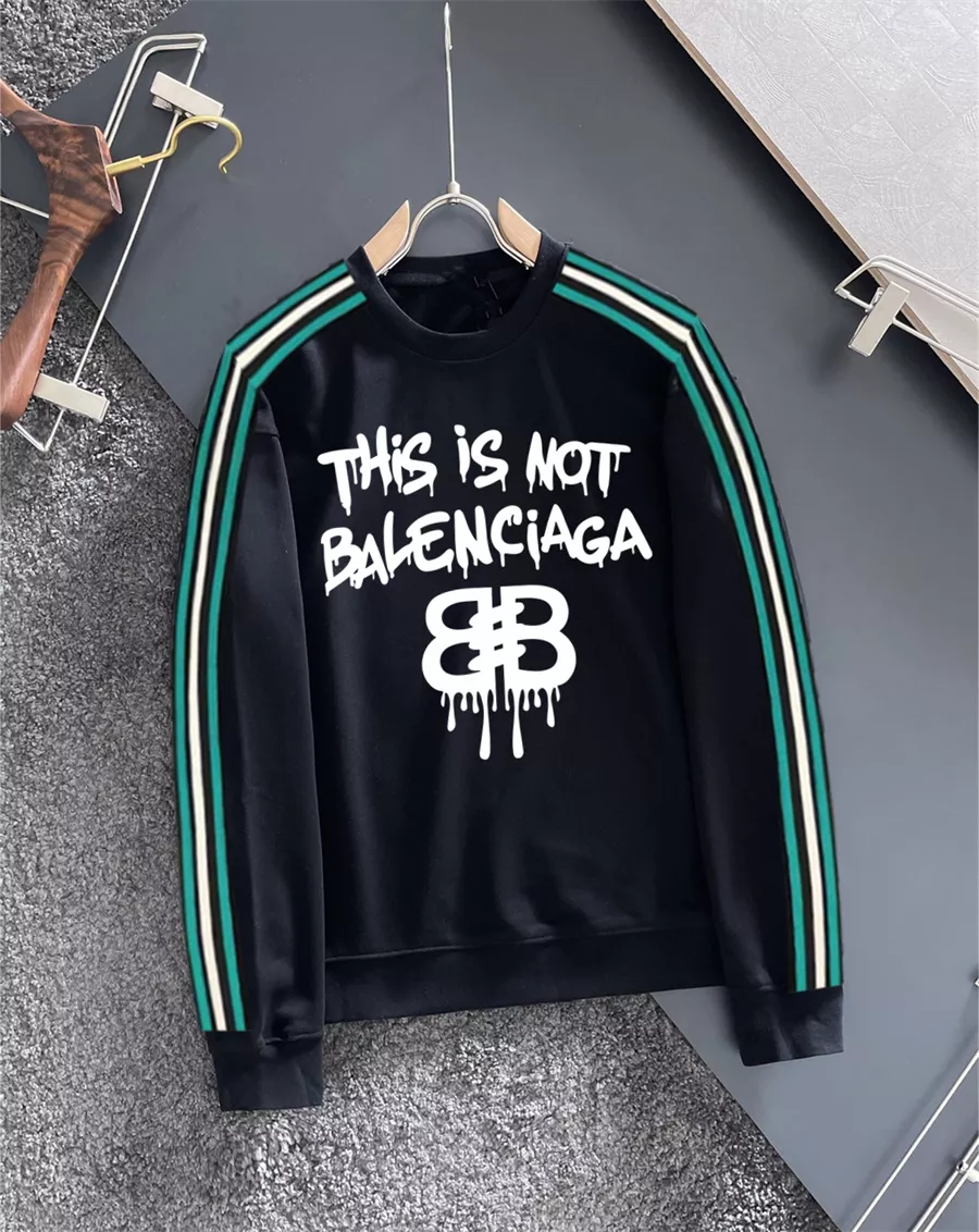 Balenciaga Hoodies Long Sleeved For Men WellDesigned 977