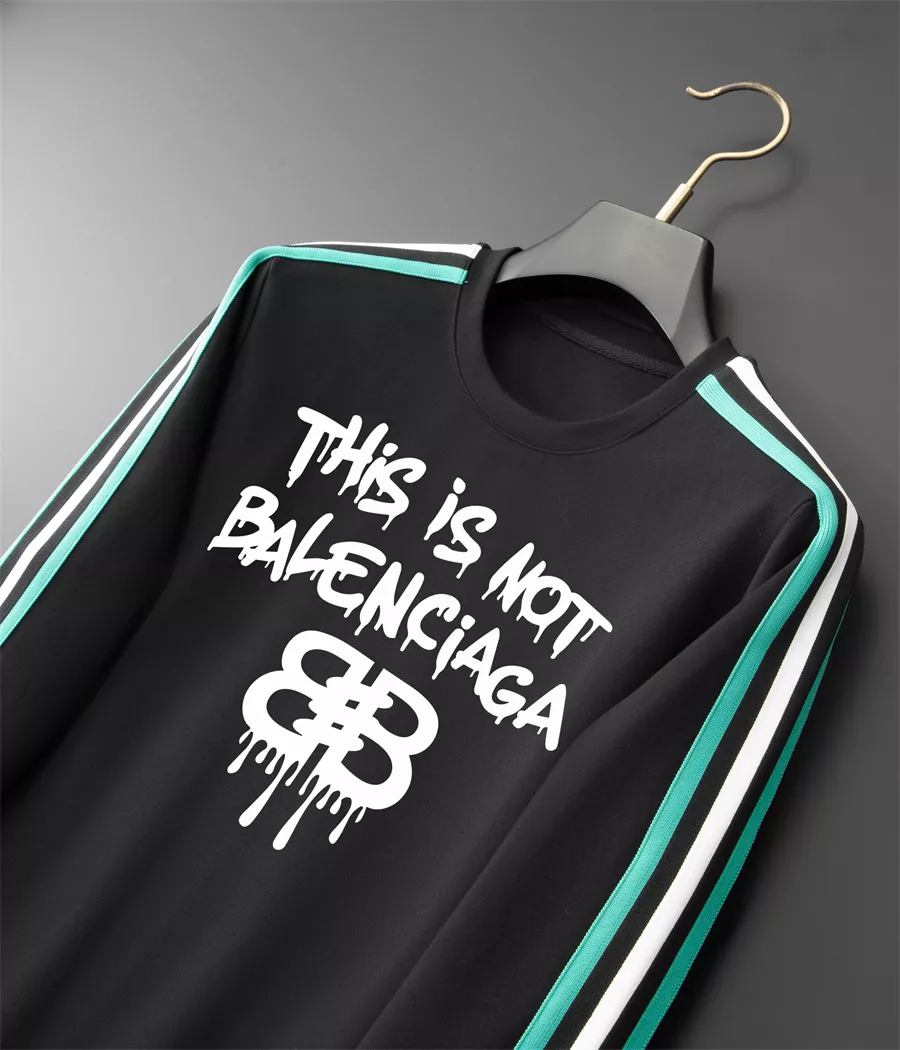Balenciaga Hoodies Long Sleeved For Men WellDesigned 977