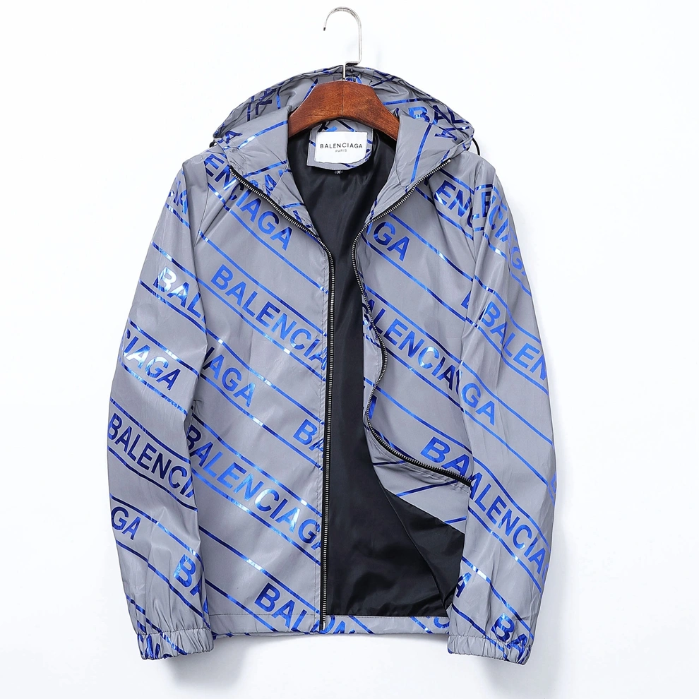 Balenciaga Jackets Long Sleeved For Men Trendsetting 4256