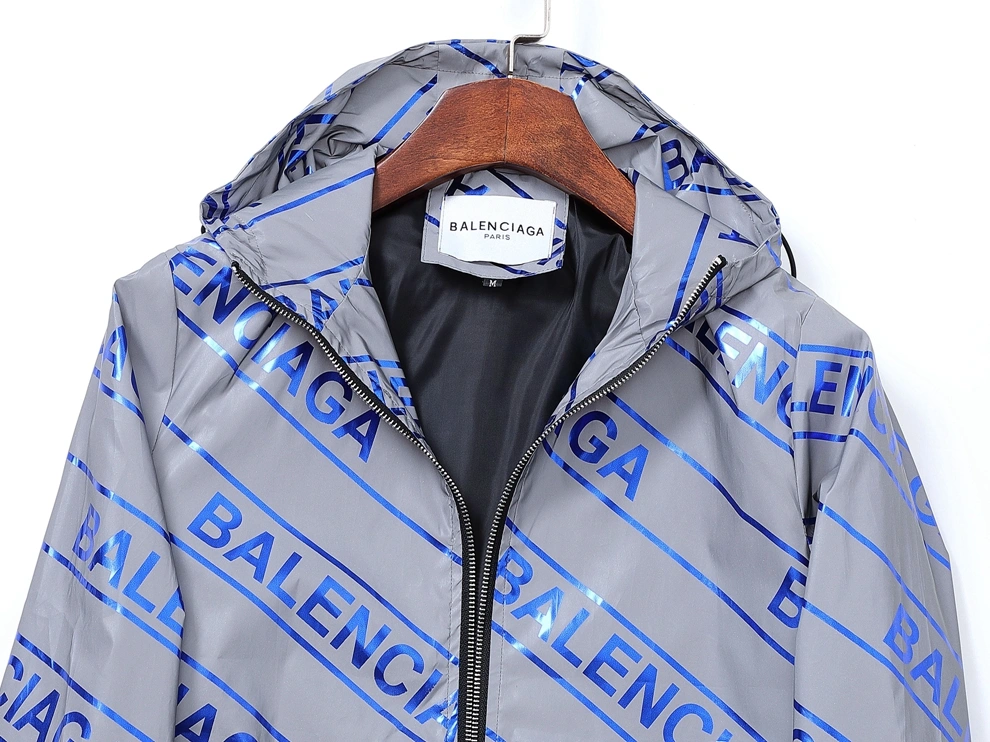 Balenciaga Jackets Long Sleeved For Men Trendsetting 4256