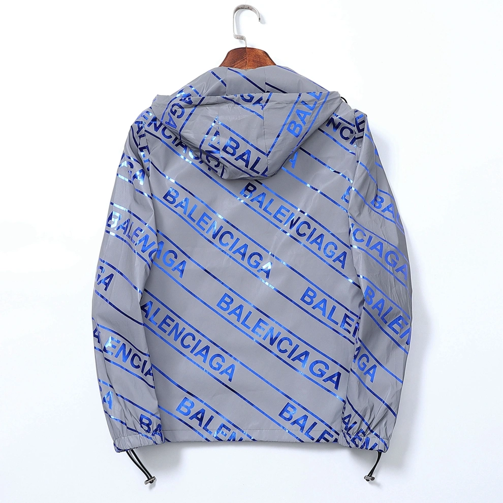 Balenciaga Jackets Long Sleeved For Men Trendsetting 4256