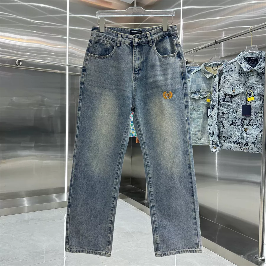 Balenciaga Jeans For Men Elegant 7303