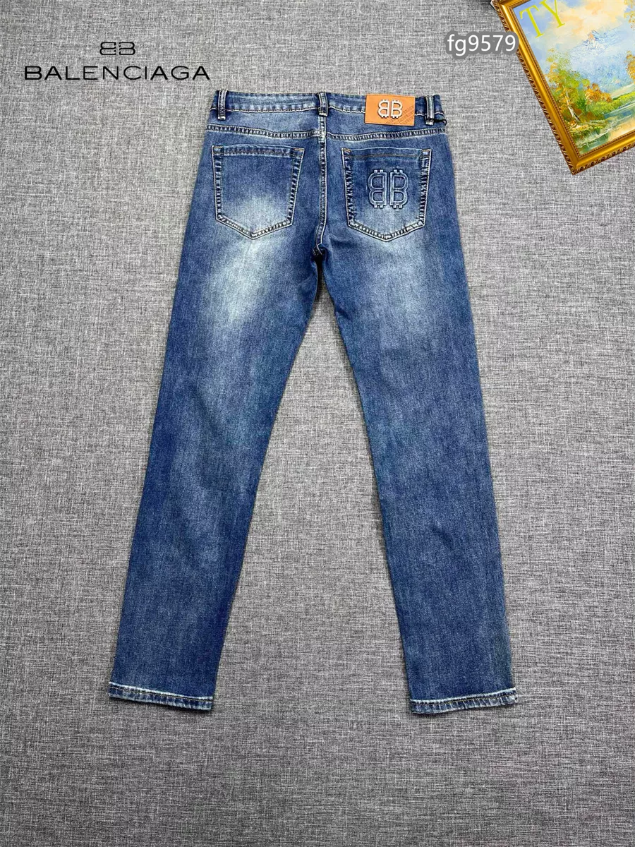 Balenciaga Jeans For Men Flexible 6859