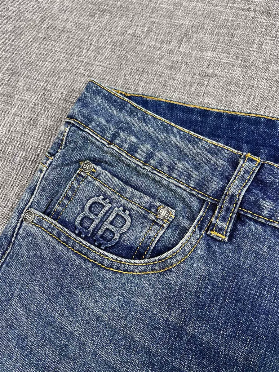Balenciaga Jeans For Men Flexible 6859