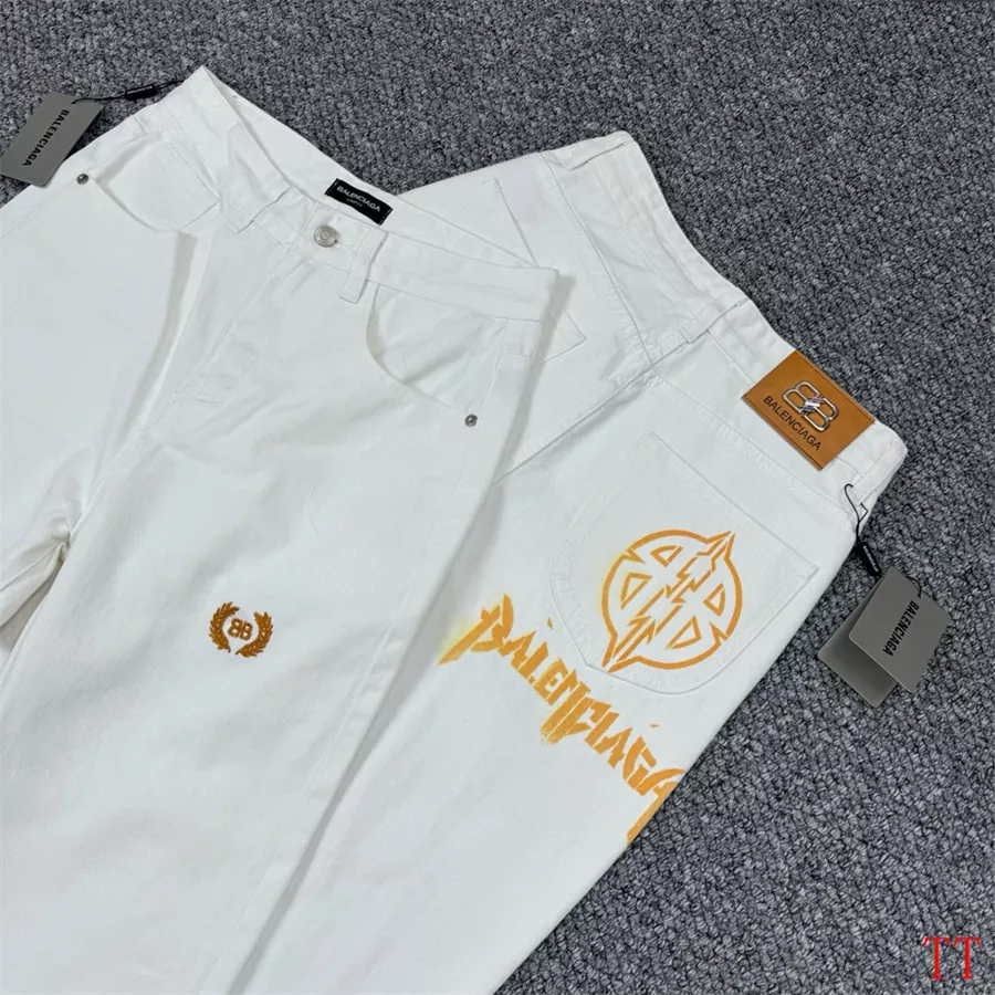 Balenciaga Jeans For Men Popular 984