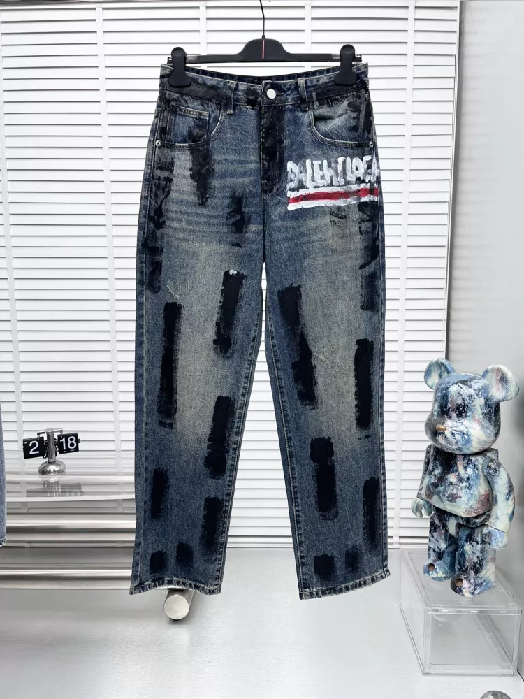Balenciaga Jeans For Men Unique 2205