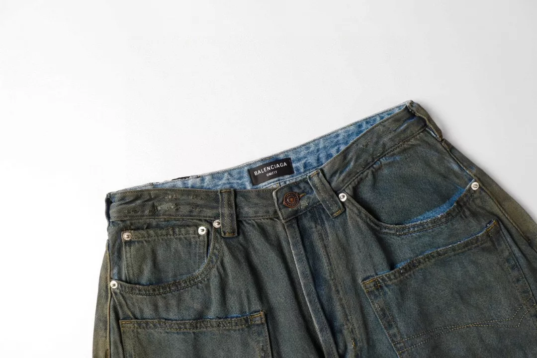 Balenciaga Jeans For Unisex EyeCatching 9107
