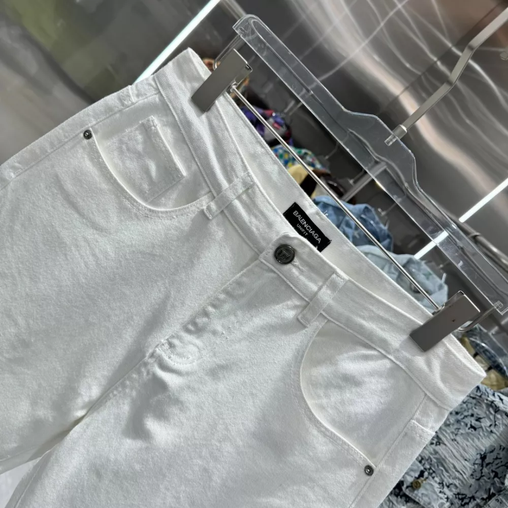 Balenciaga Jeans For Unisex Trendy 5989