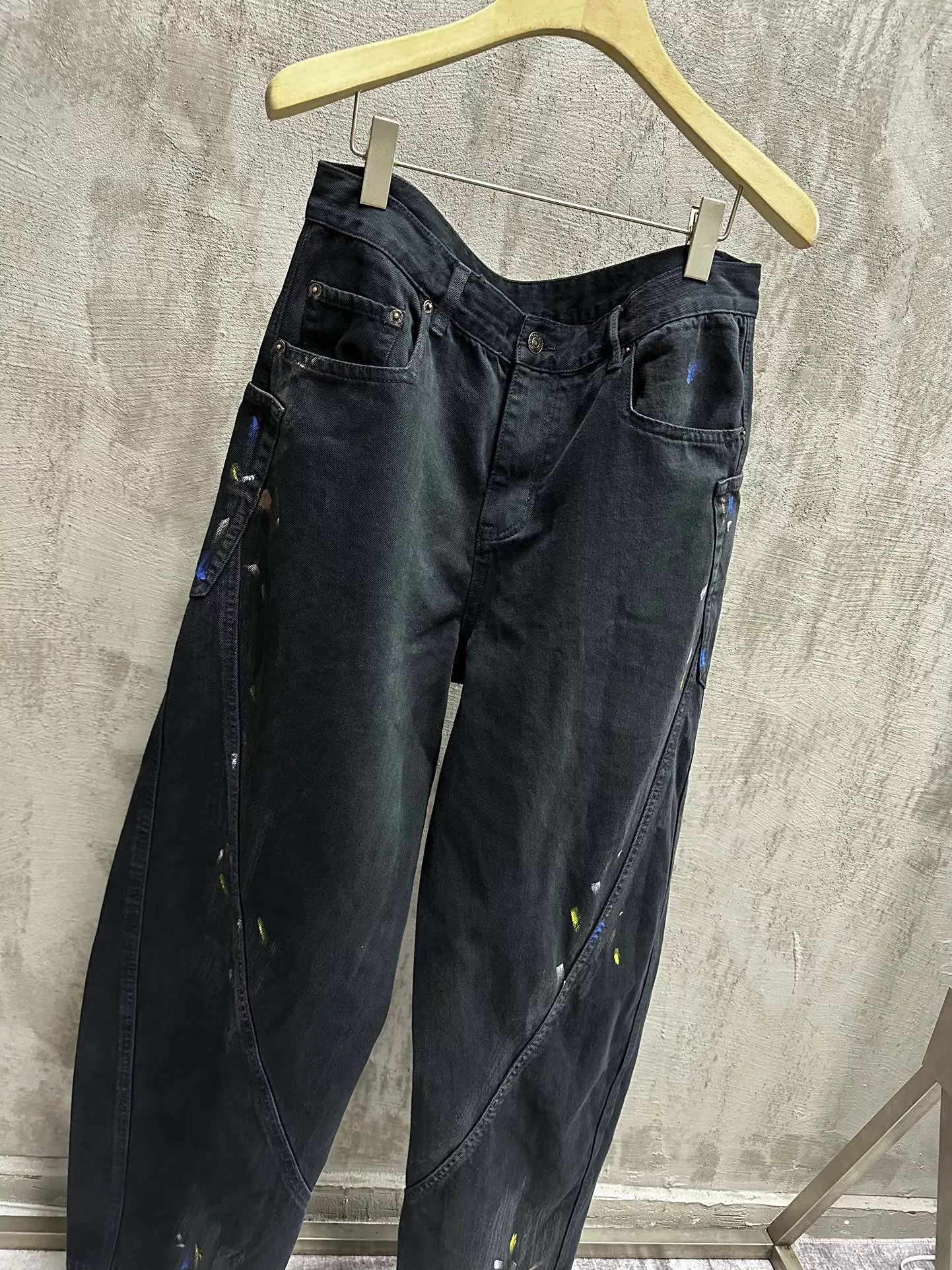 Balenciaga Jeans For Unisex Unique 3501
