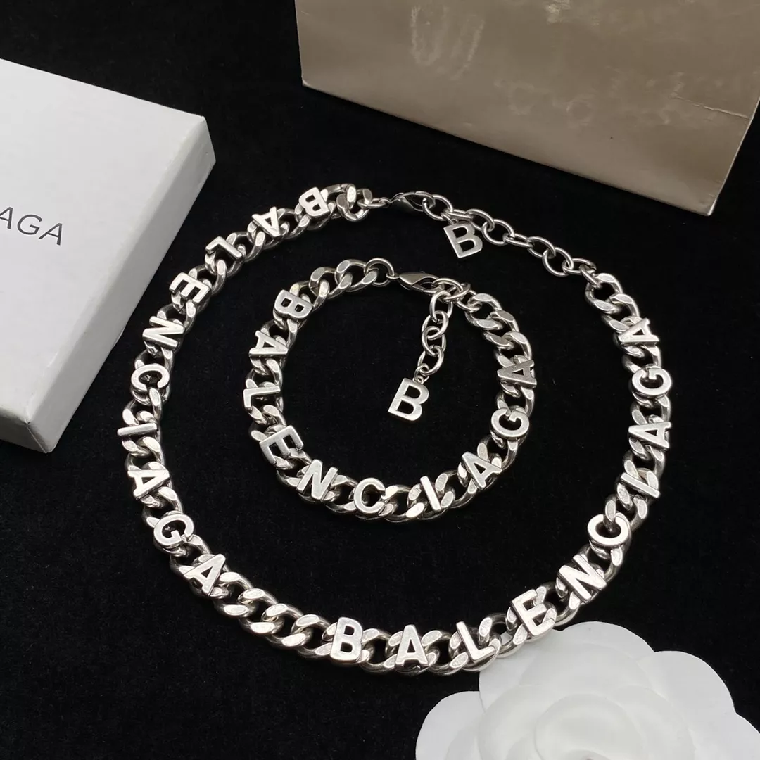 Balenciaga Jewelry Set EasyMatch 6986
