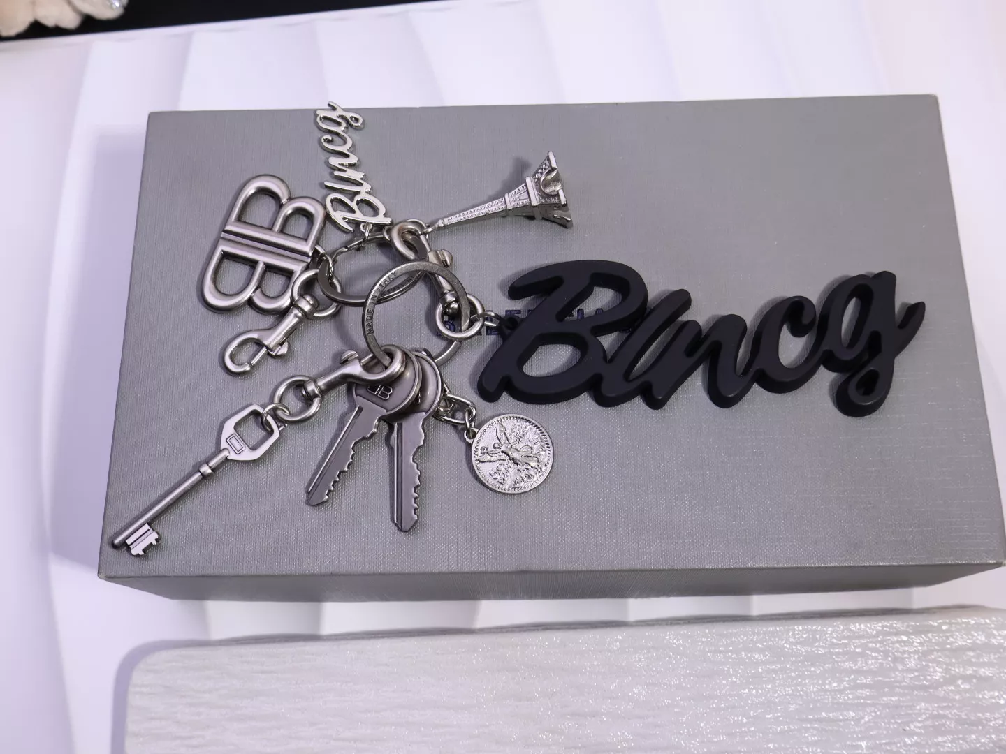 Balenciaga Key Holder And Bag Buckle ModernLook 6274