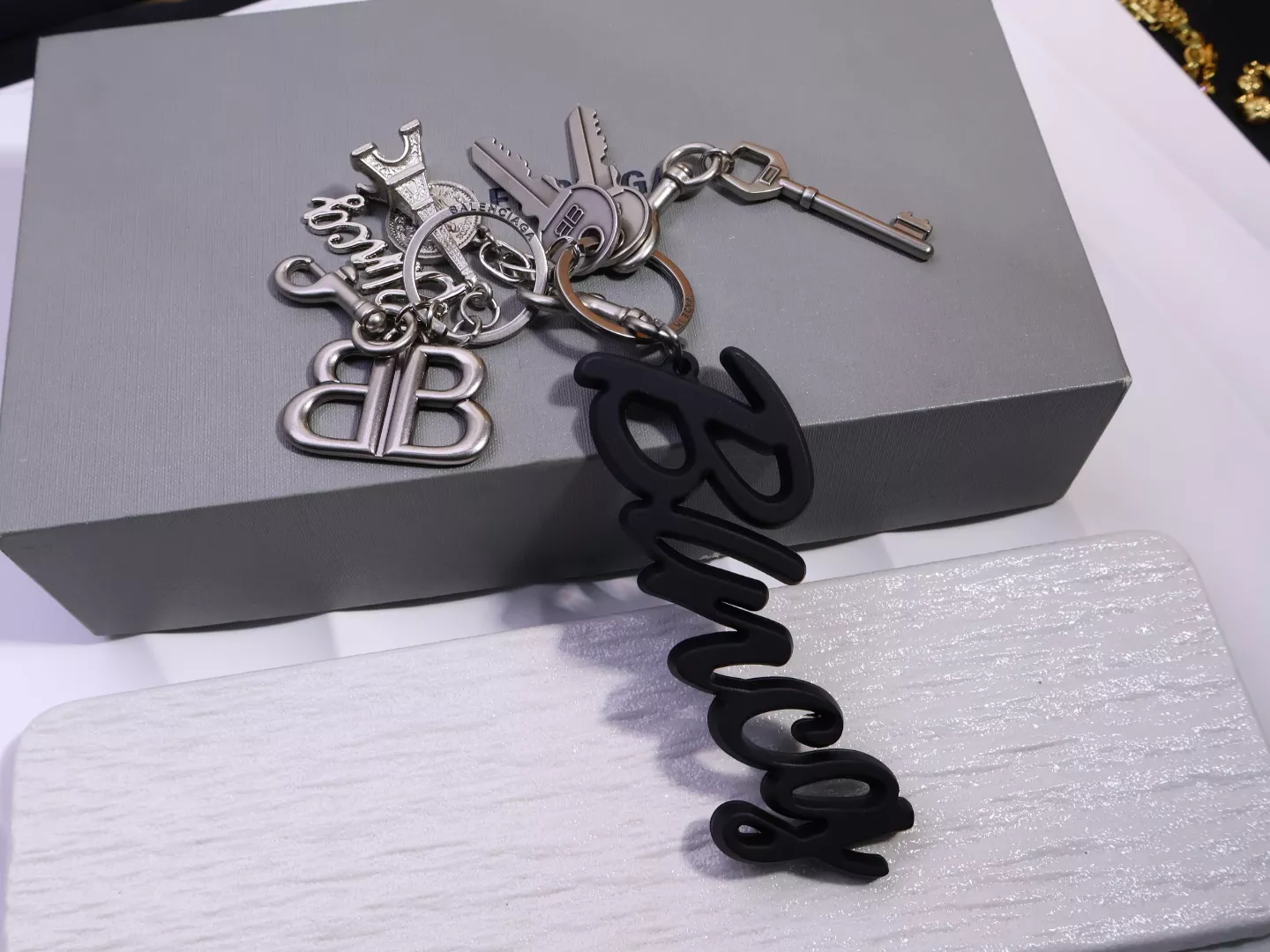 Balenciaga Key Holder And Bag Buckle ModernLook 6274