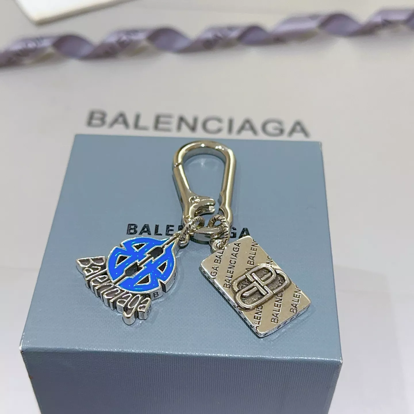 Balenciaga Key Holder And Bag Buckle Soft 8593
