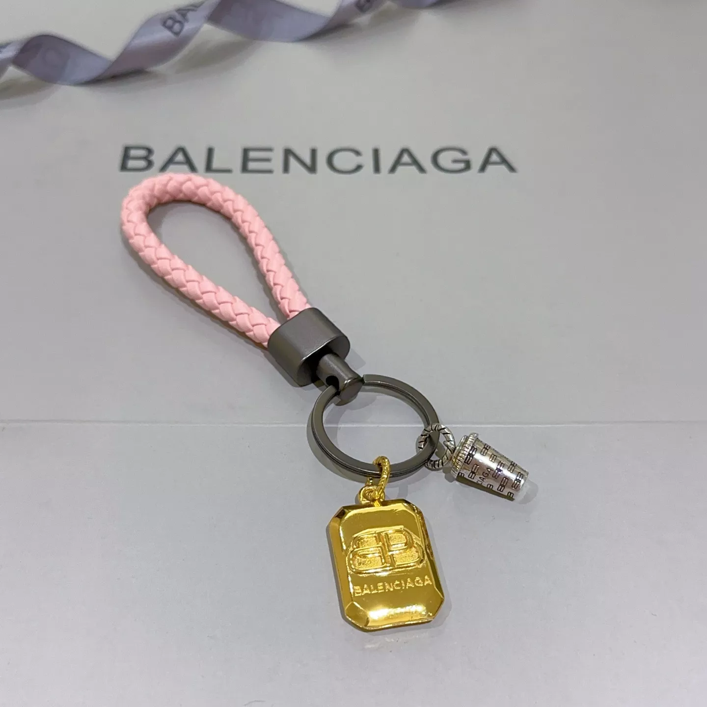 Balenciaga Key Holder And Bag Buckle Sophisticated 606