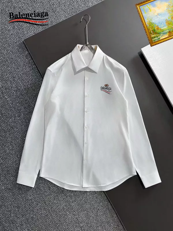 Balenciaga Shirts Long Sleeved For Unisex Minimalist 7167