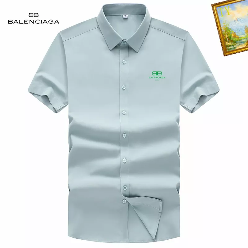 Balenciaga Shirts Short Sleeved For Men Durable 2991