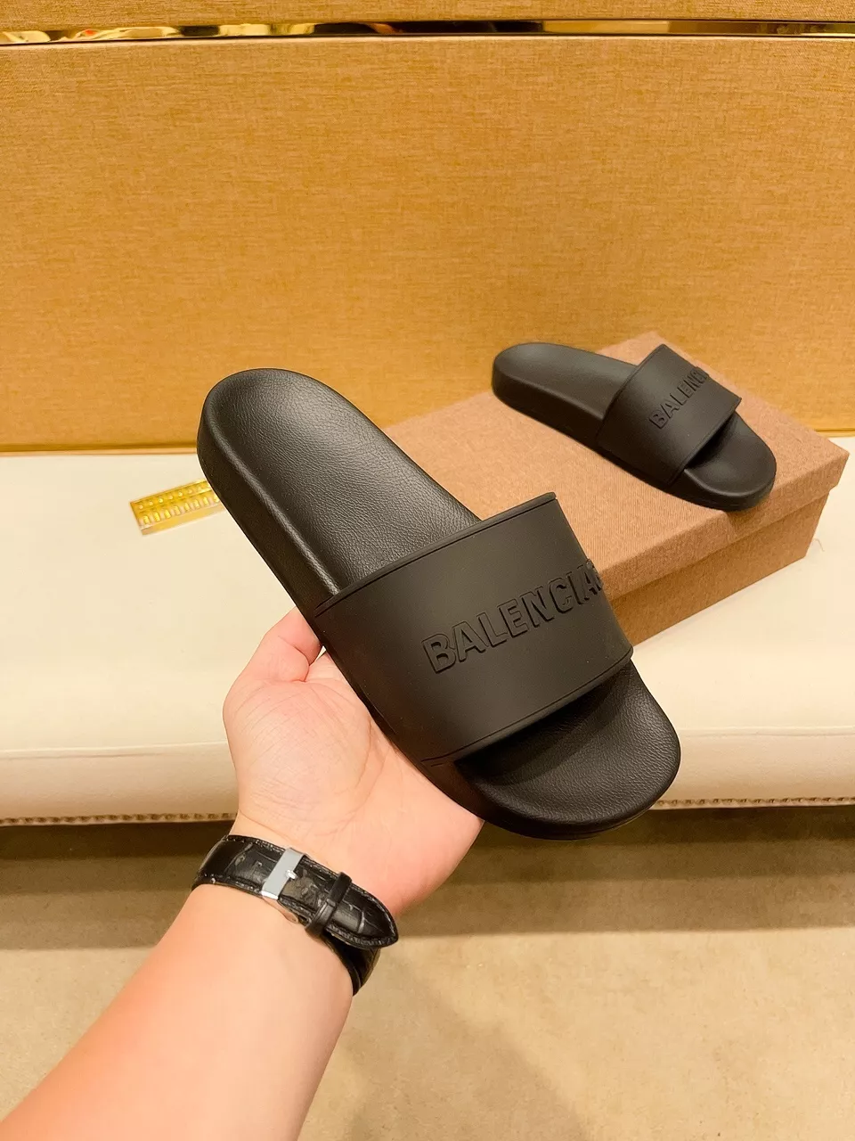 Balenciaga Slippers For Men Durable 2231