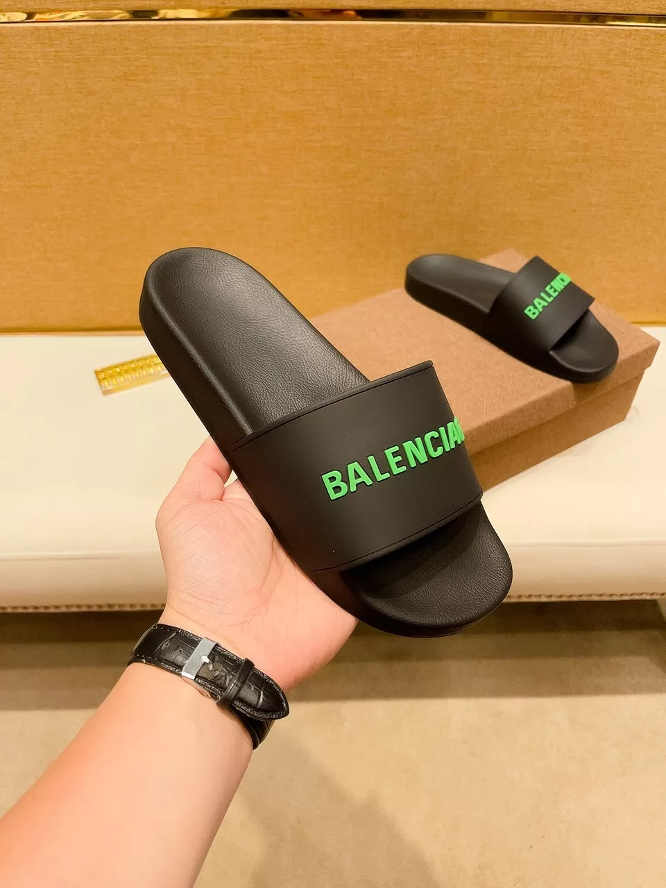 Balenciaga Slippers For Men Sophisticated 6220