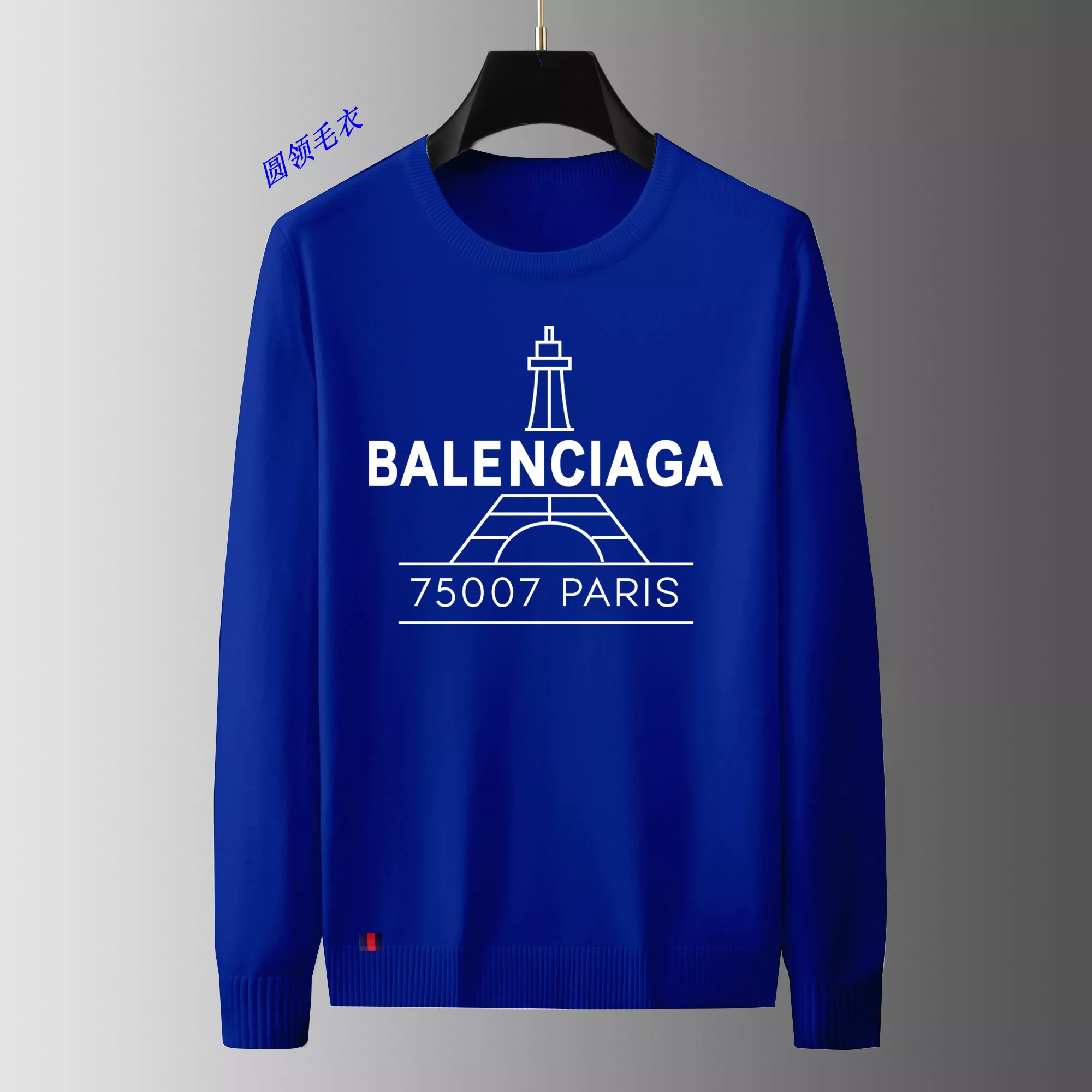 Balenciaga Sweaters Long Sleeved For Men Compact 2525