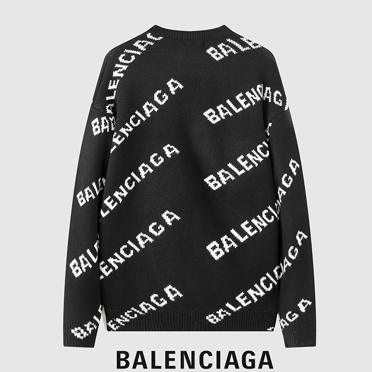 Balenciaga Sweaters Long Sleeved For Men Cozy 3031