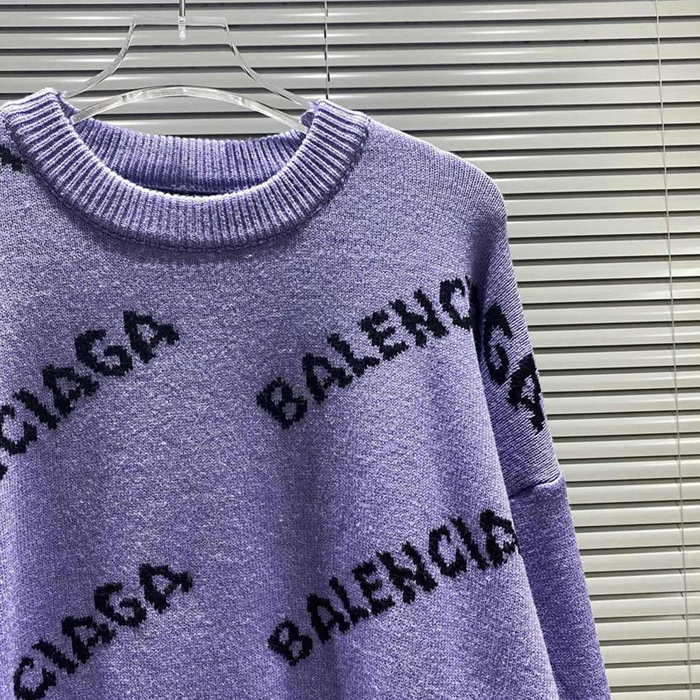 Balenciaga Sweaters Long Sleeved For Unisex Affordable 6698