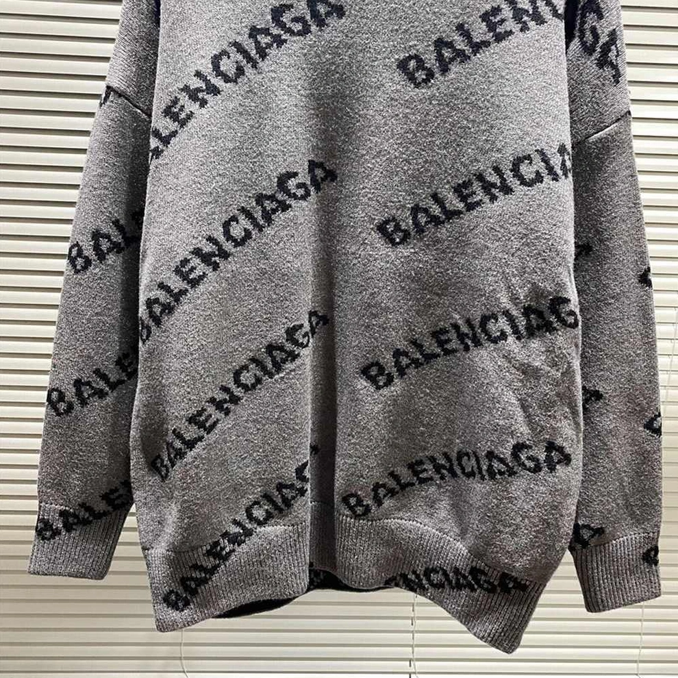 Balenciaga Sweaters Long Sleeved For Unisex Bold 6905