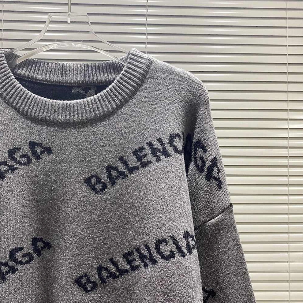 Balenciaga Sweaters Long Sleeved For Unisex Bold 6905