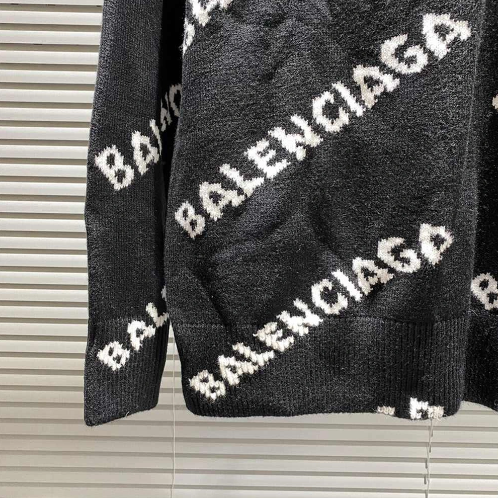 Balenciaga Sweaters Long Sleeved For Unisex Efficient 9964