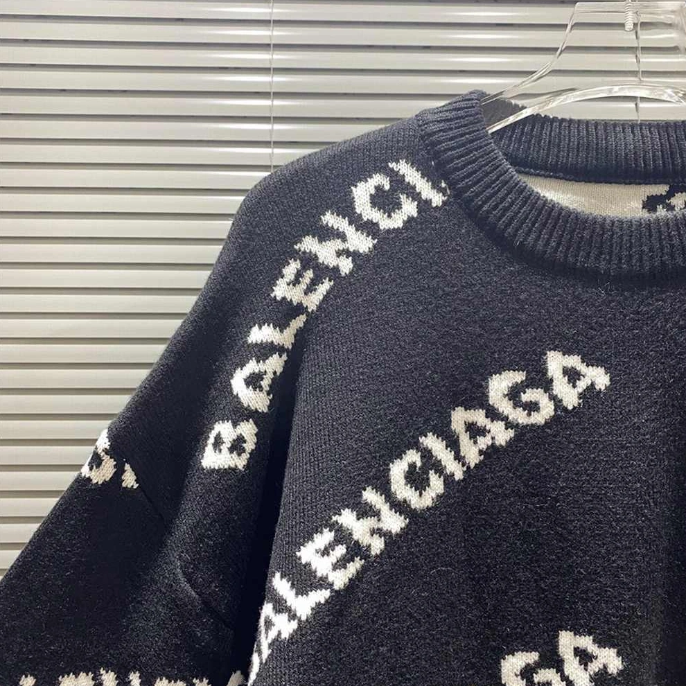 Balenciaga Sweaters Long Sleeved For Unisex Efficient 9964
