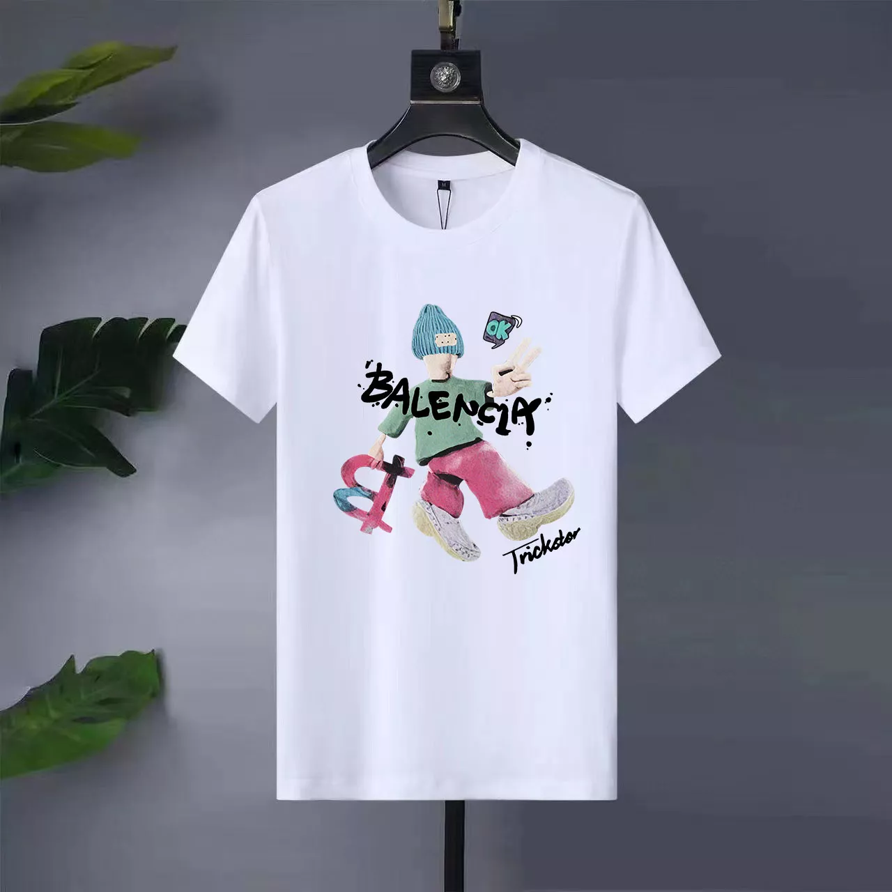 Balenciaga T-Shirts Short Sleeved For Men GoodFit 5302