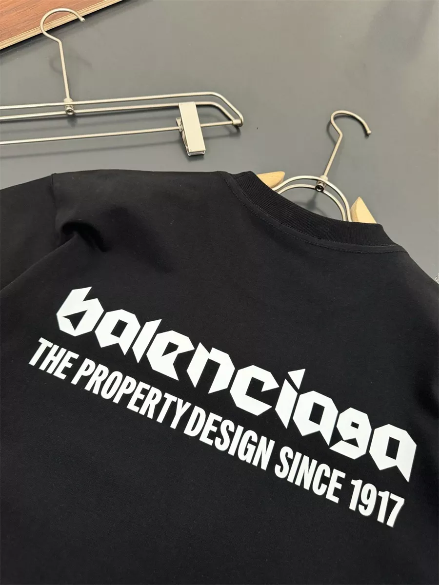 Balenciaga T-Shirts Short Sleeved For Unisex Affordable 2410