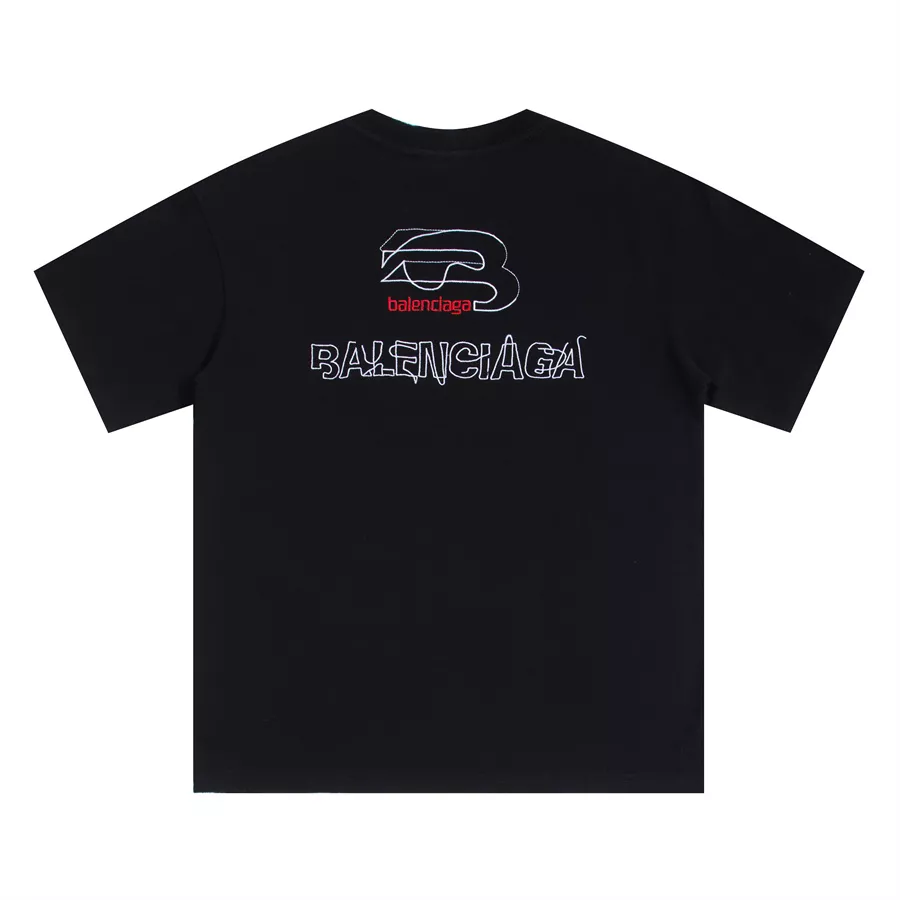 Balenciaga T-Shirts Short Sleeved For Unisex Bold 7459
