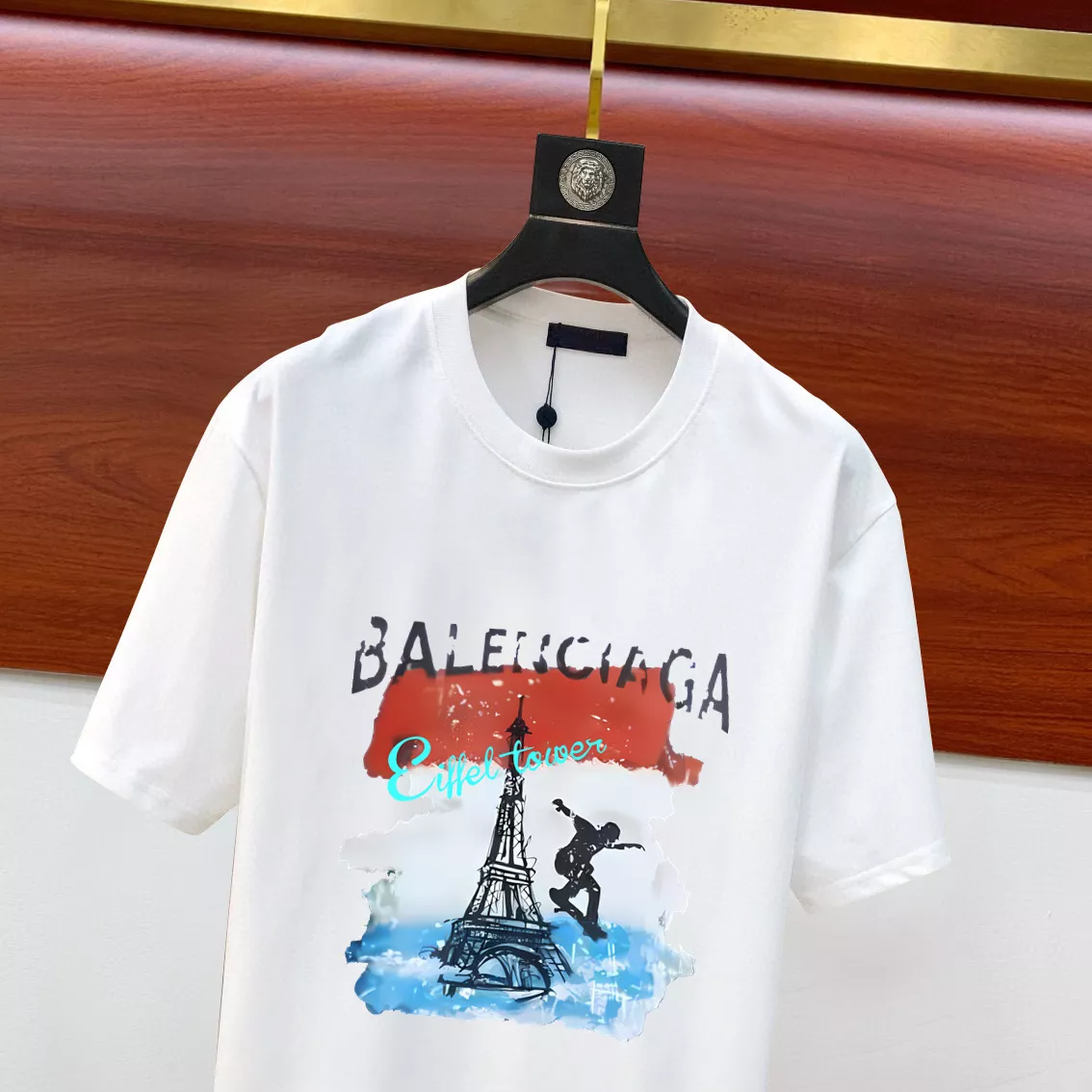 Balenciaga T-Shirts Short Sleeved For Unisex Bold 7884