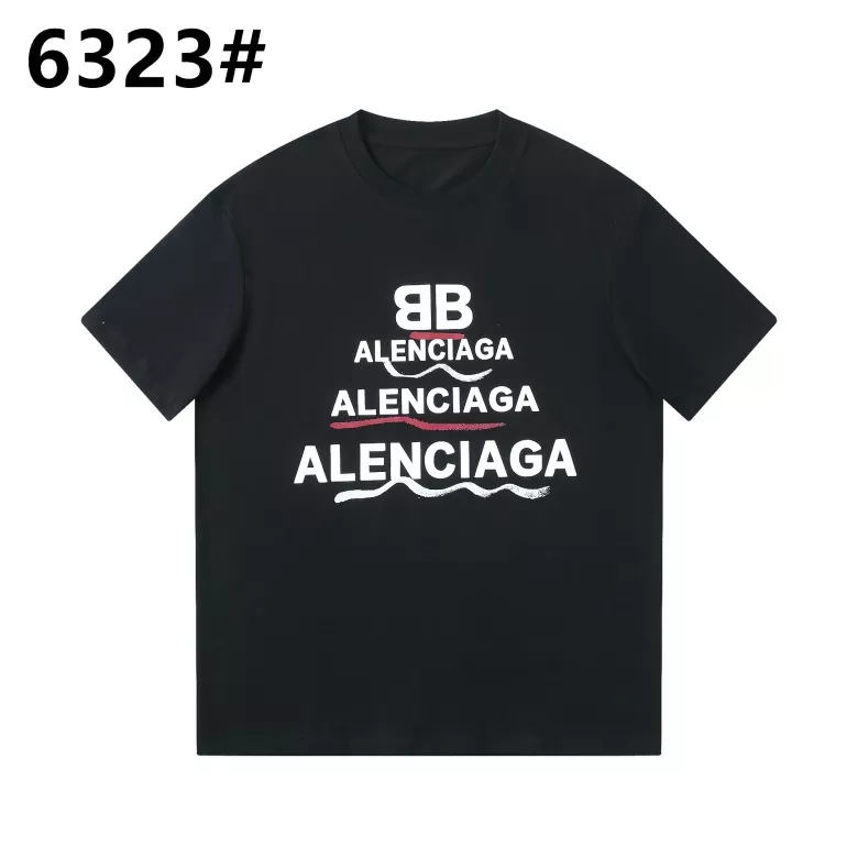 Balenciaga T-Shirts Short Sleeved For Unisex Comfortable 2174