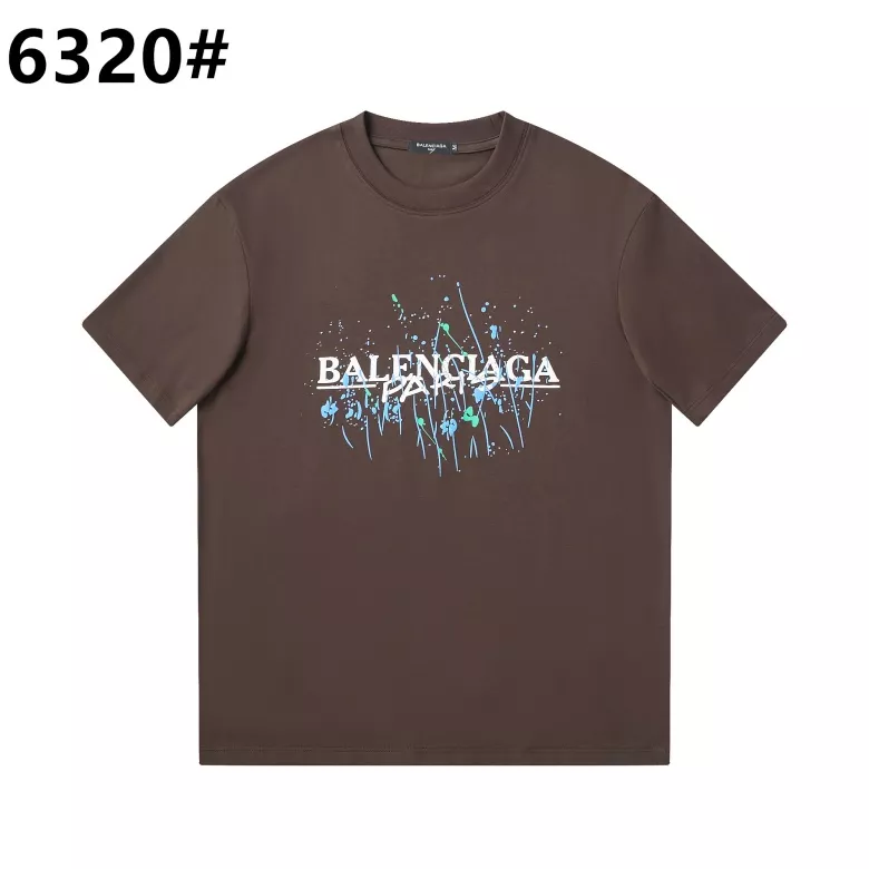 Balenciaga T-Shirts Short Sleeved For Unisex Durable 3090