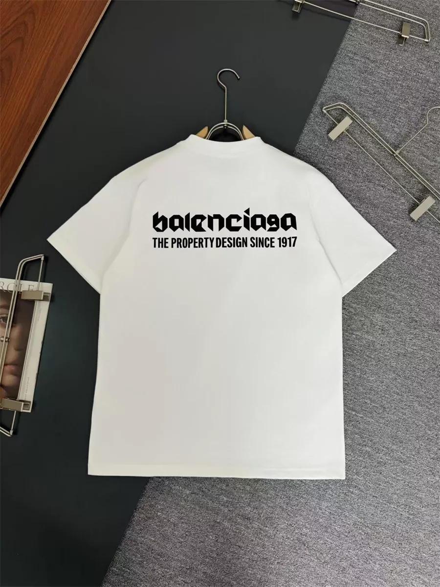 Balenciaga T-Shirts Short Sleeved For Unisex EasyMatch 5607