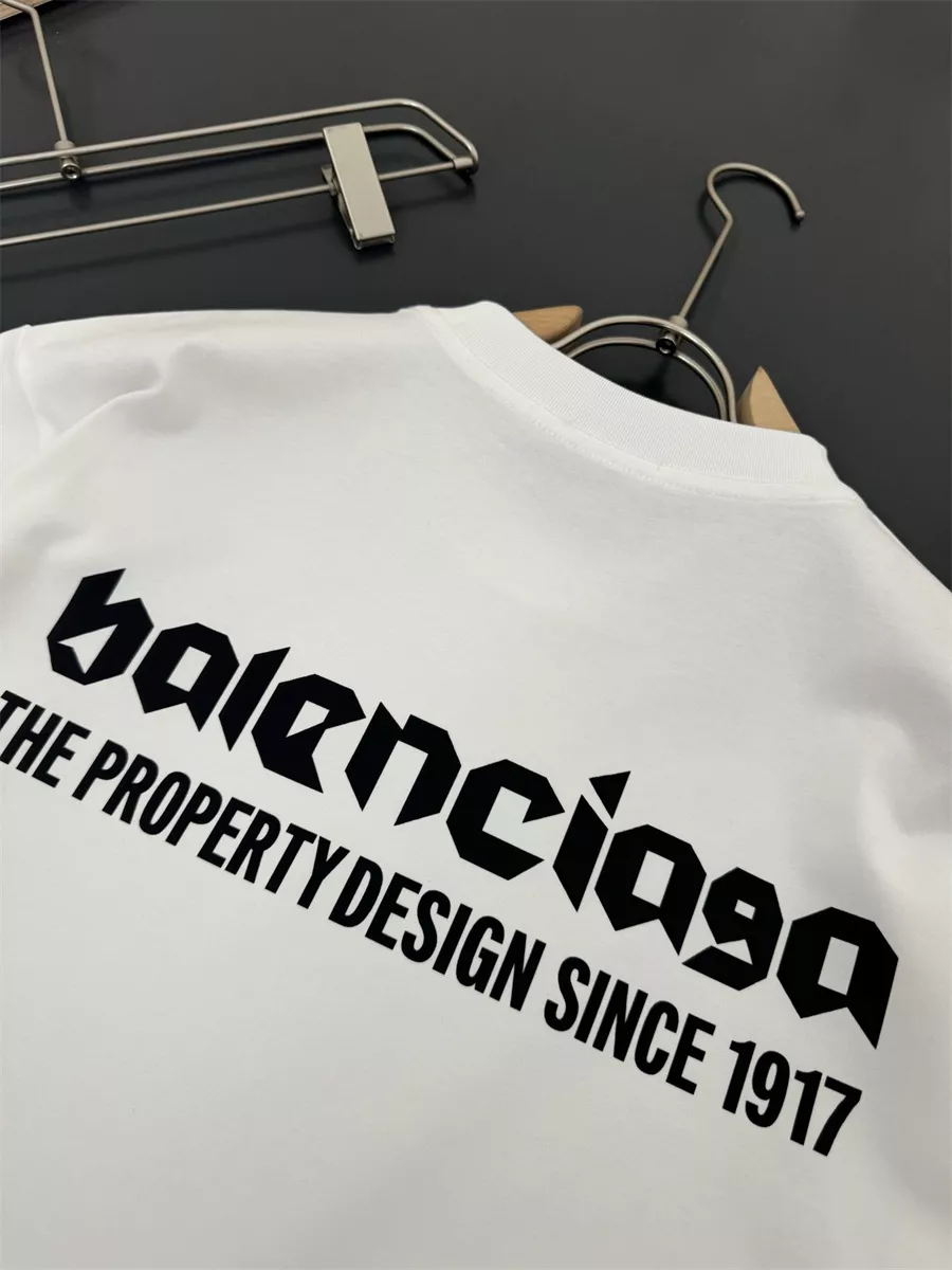 Balenciaga T-Shirts Short Sleeved For Unisex EasyMatch 5607