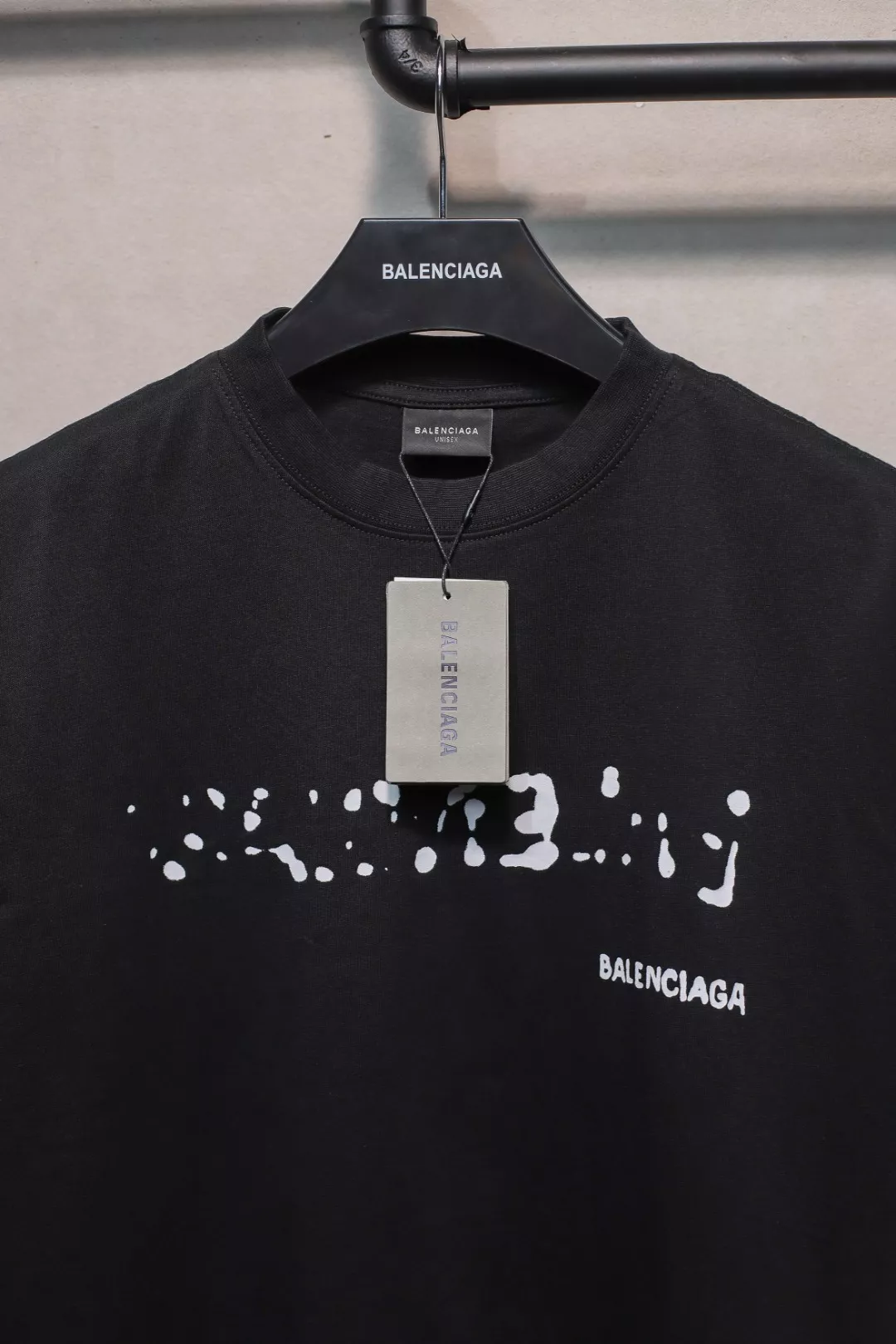 Balenciaga T-Shirts Short Sleeved For Unisex EyeCatching 2172