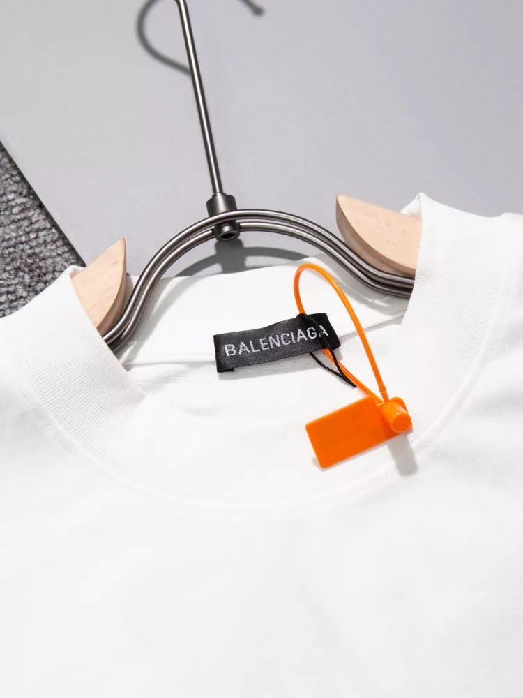 Balenciaga T-Shirts Short Sleeved For Unisex Flexible 5566