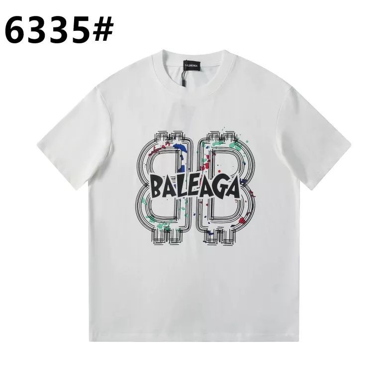 Balenciaga T-Shirts Short Sleeved For Unisex Functional 9105