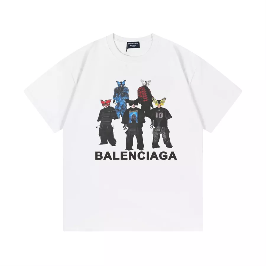 Balenciaga T-Shirts Short Sleeved For Unisex GoodFit 3630